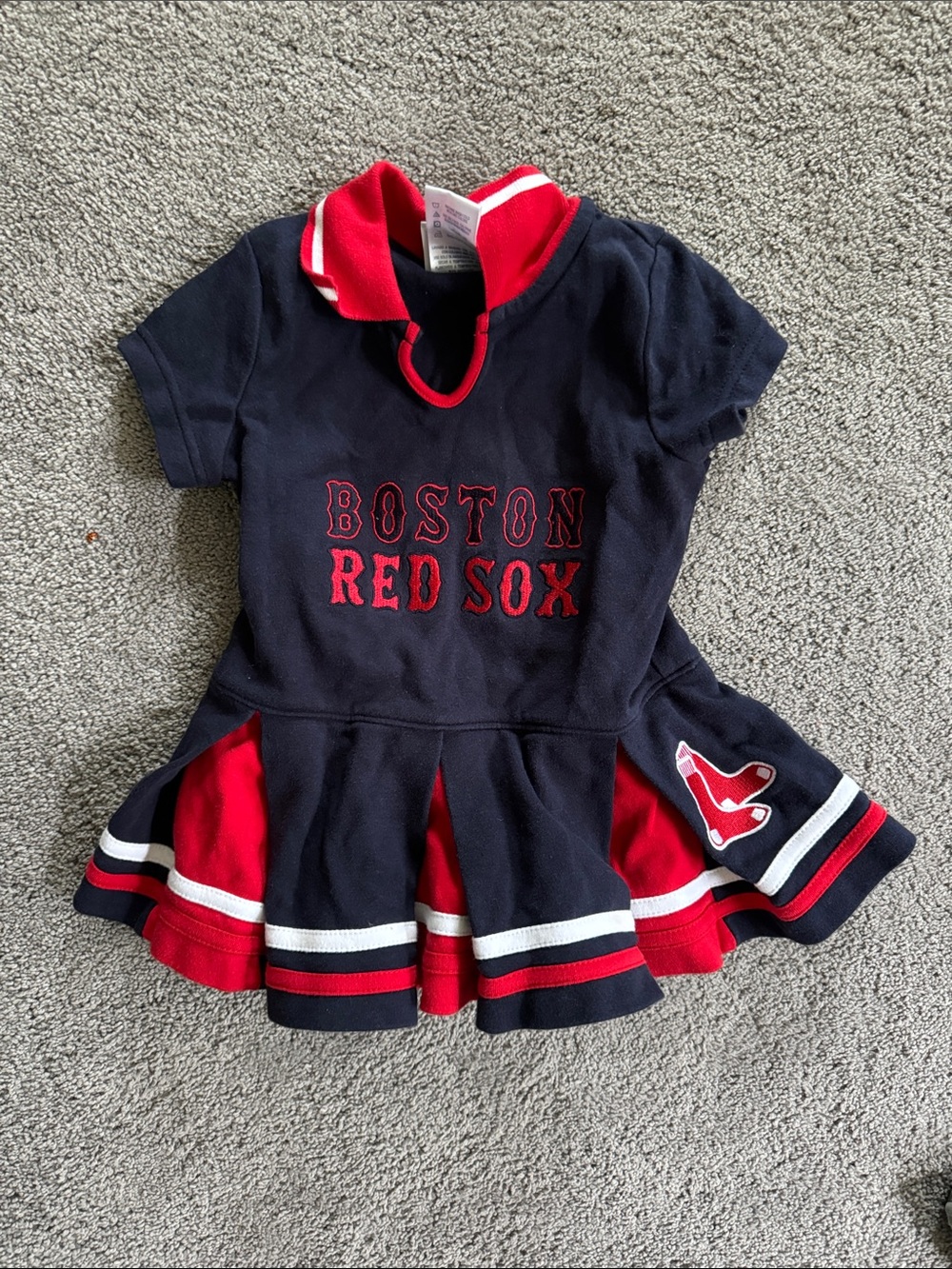 Boston Red Sox Toddler Girls' Cheer Dress